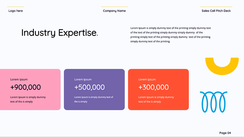 Thumbnail: Sales Call Pitch Deck