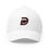 Thumbnail: Dominic West Embroidered Logo Cap — Closed-Back Structured Fitted Hat