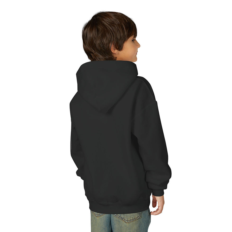 Thumbnail: Dominic West Kids Hoodie — Minimal Dash Logo Youth Sweatshirt