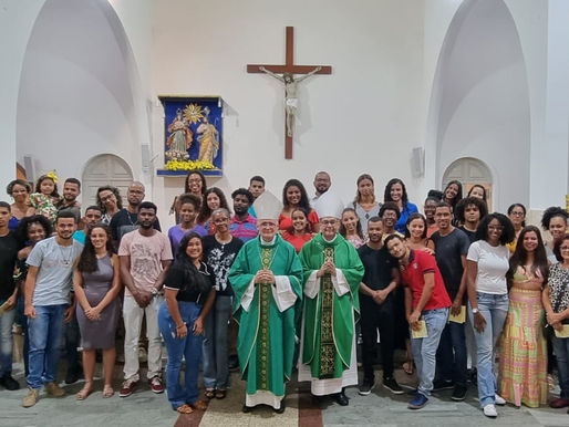 Missa de Entrega do Ano Letivo da Pastoral Universitária da Diocese de Cruz das Almas