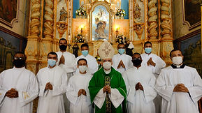 Seminaristas iniciam Semana Missionária em Oliveira dos Campinhos