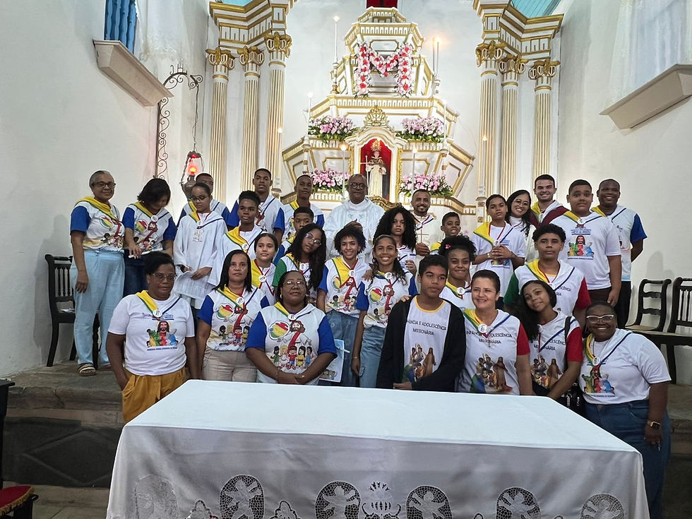 IAM realiza Jornada Diocesana em Saubara com consagração de crianças missionárias