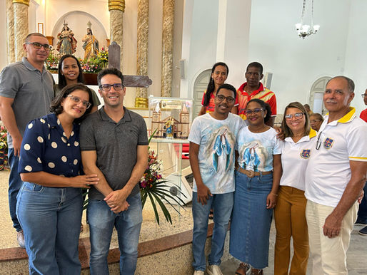 ECC - Diocese recebe Imagem Peregrina de Nossa Senhora da Penha