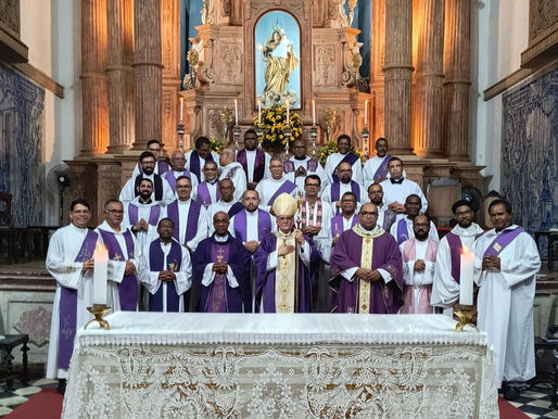 Padre André de Souza Soeira toma posse como pároco da Paróquia Nossa Senhora do Rosário, em Cachoeira