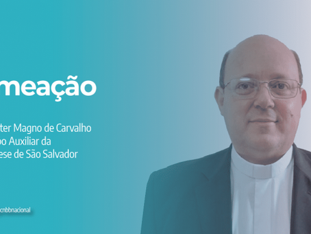 Santo Padre nomeia Pe. Valter Magno de Carvalho como bispo auxiliar da Arquidiocese de São Salvador