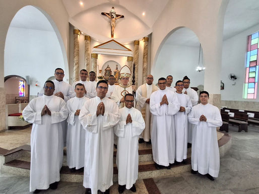 Seminaristas participam de Jubileu na Catedral Nossa Senhora do Bom Sucesso