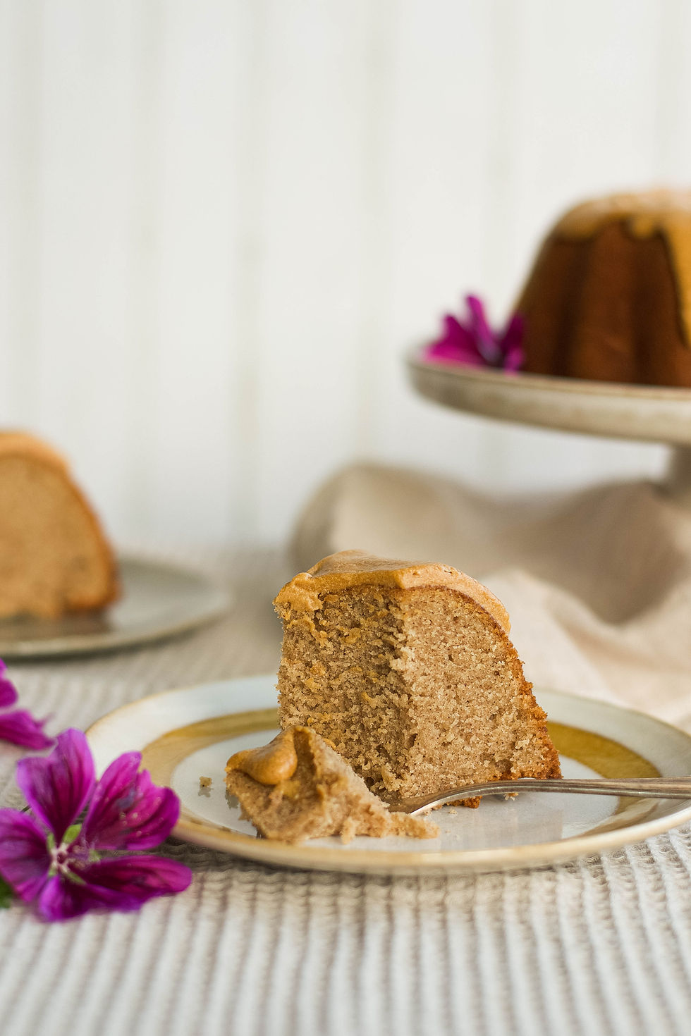 Recept voor een cake met chai