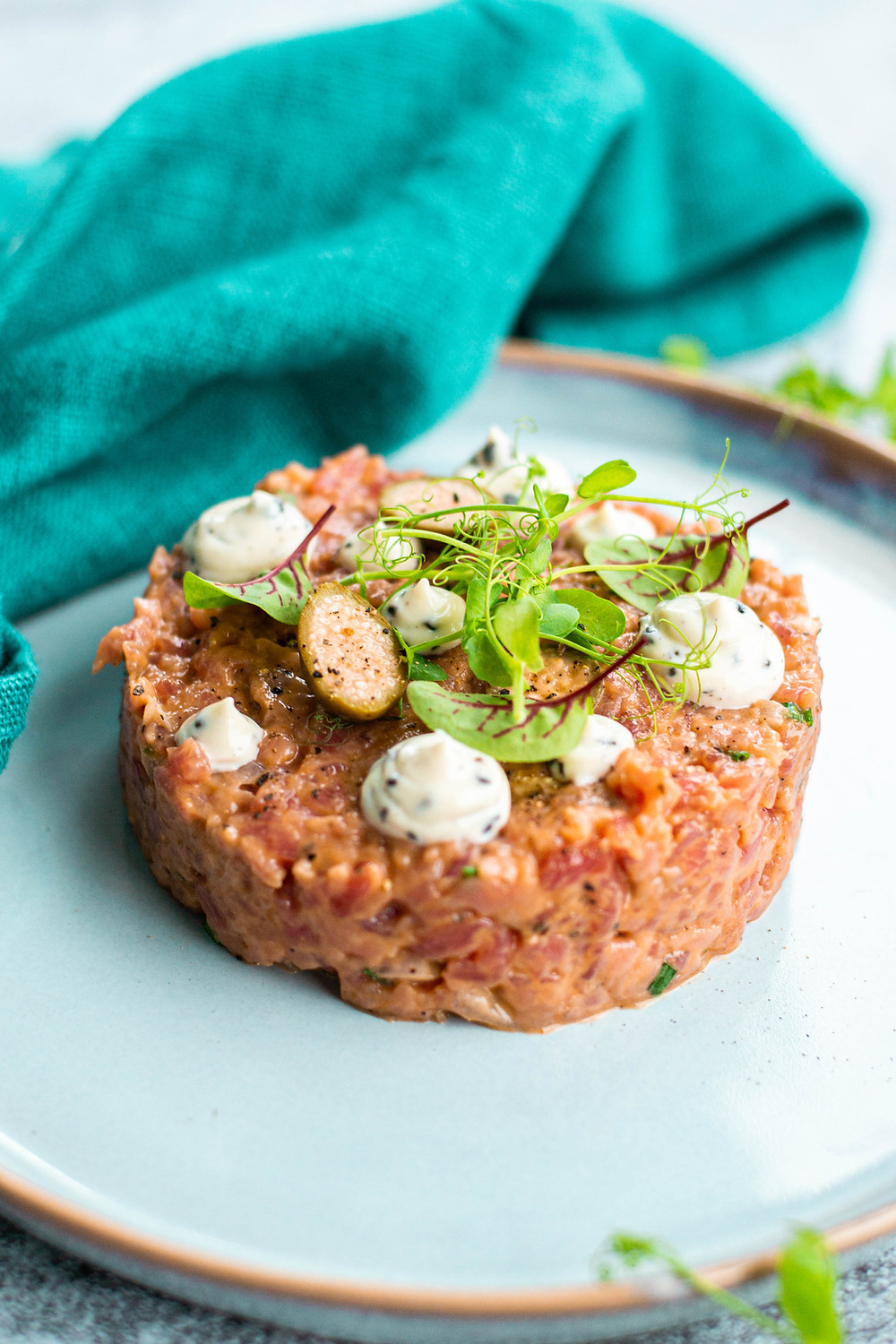 Recept voor steak tartaar met truffelmayo