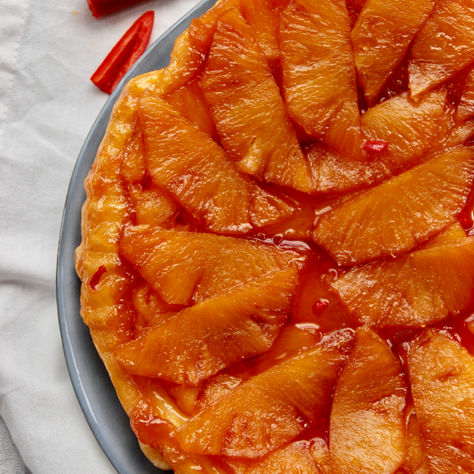 Tarte tatin met ananas 