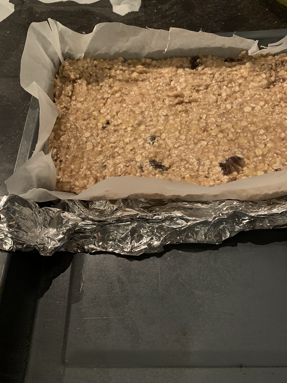 Recept om gezonde bananenbars te maken