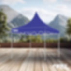 Miniatura: Tenda Chapéu de Bruxa 2x2- Cores Variadas