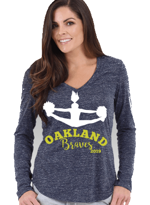 Long sleeve mom tee