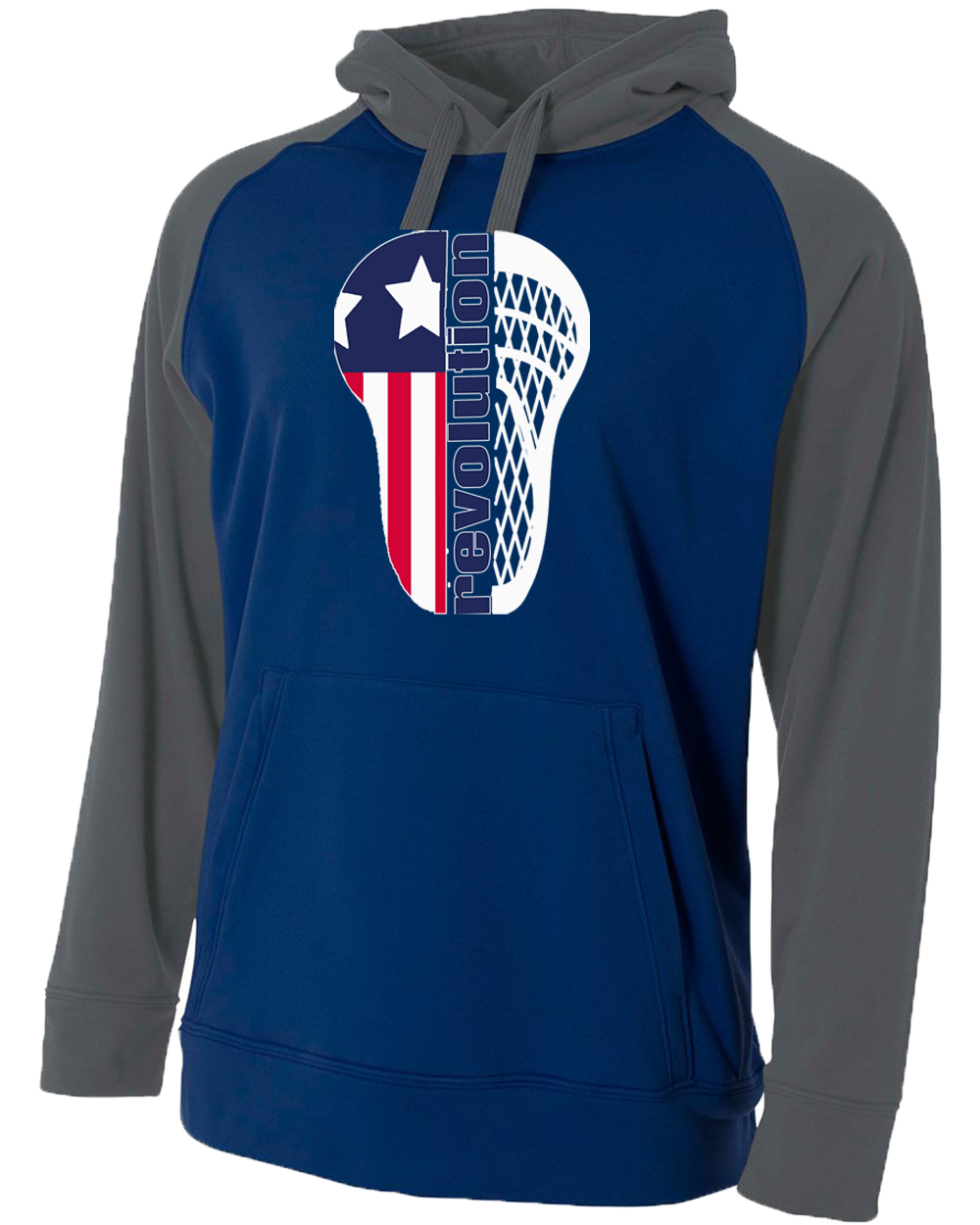 navy gray sweatshirt