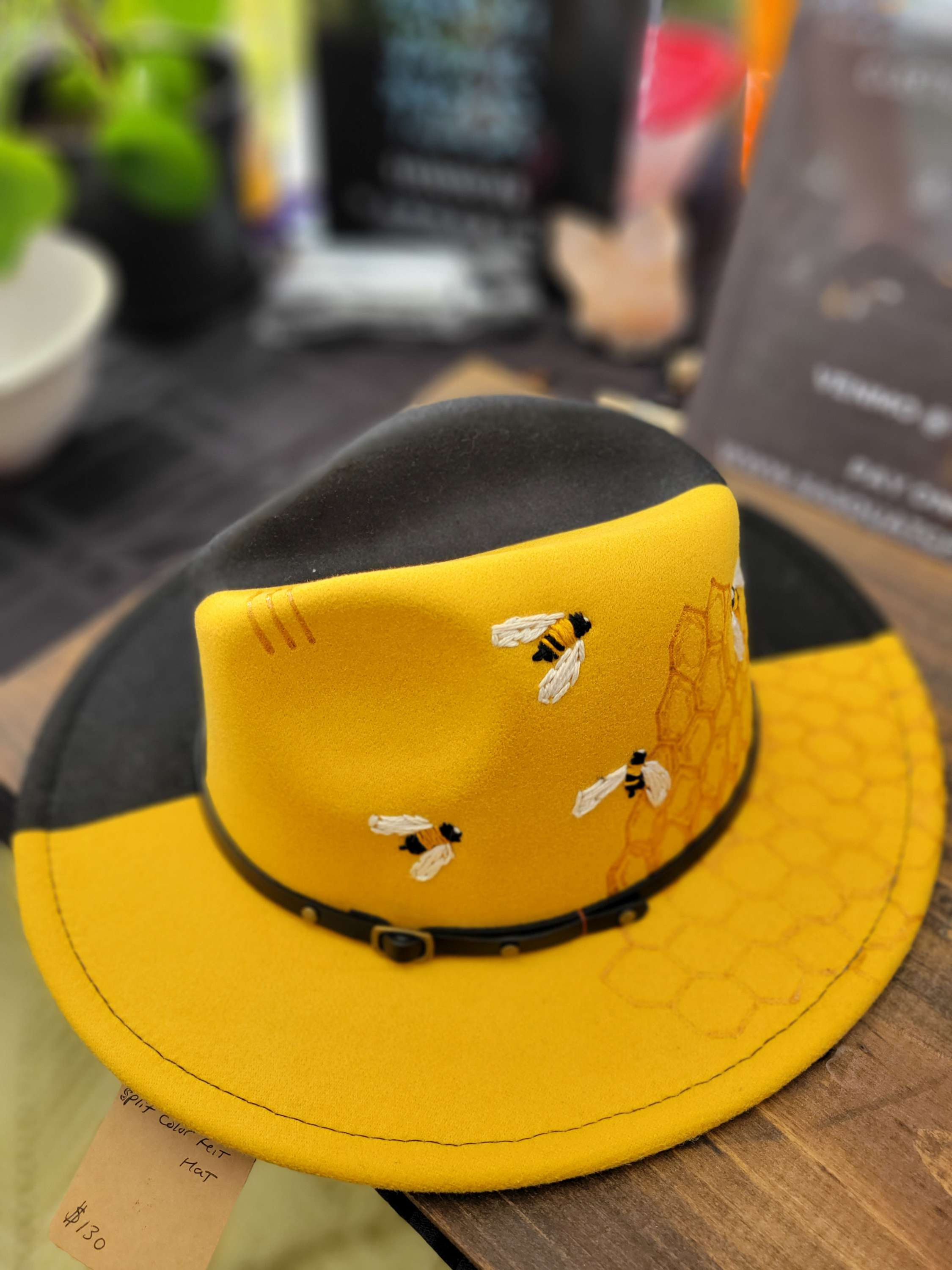 Busy Bee Split Color Hat 