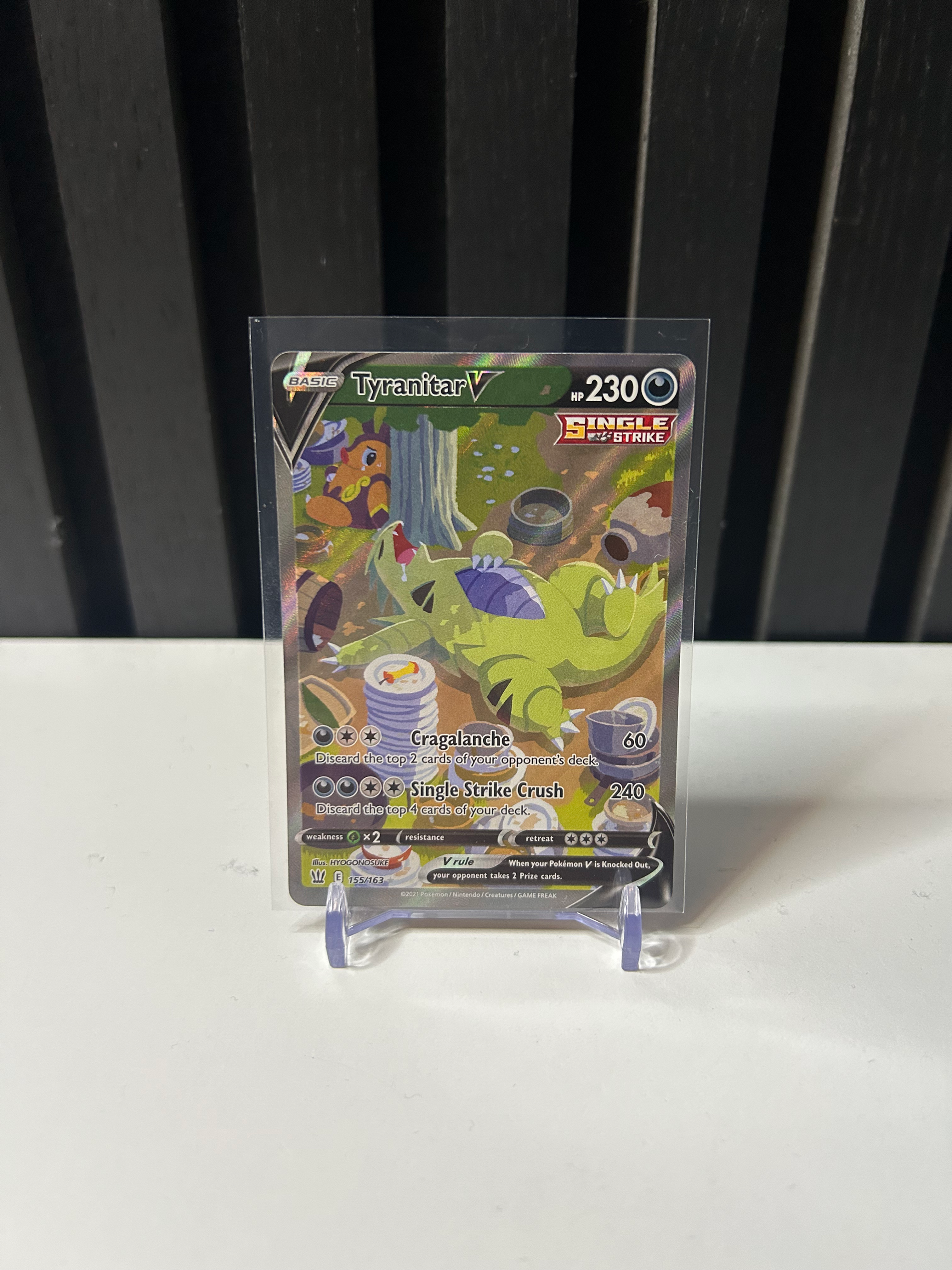 Tyranitar V 155/163 | Battle Styles | Pokemon Cards