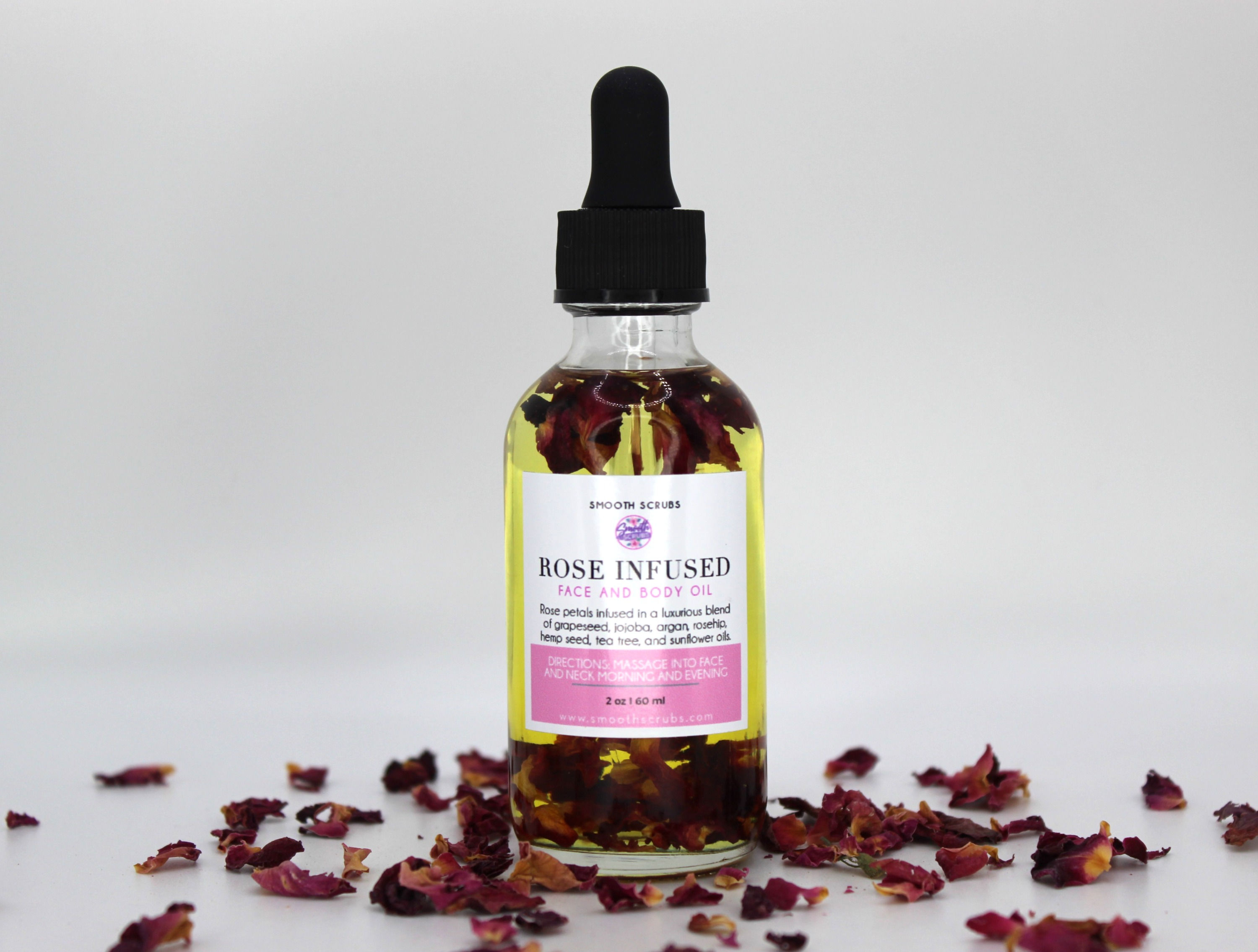 Rose Infused Face and Body Oil