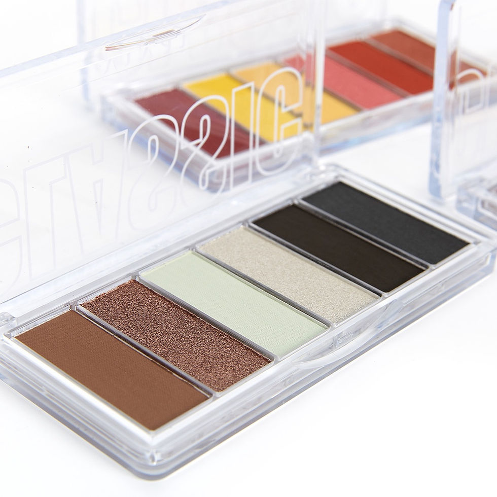 Miniatura: Paleta de Sombras Vivai Classic 4050 com 6 Cores Matte e Metálicas.