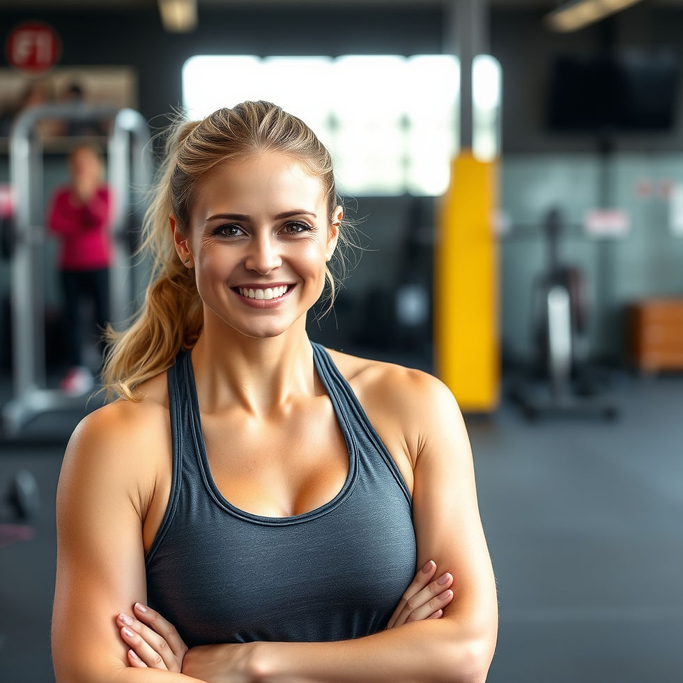 female personal trainer