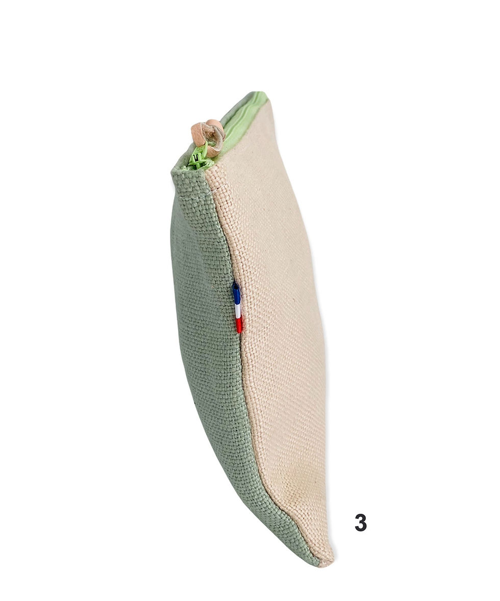 Miniature : Pochette de sac en lin