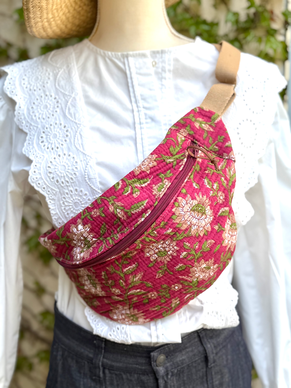 Miniature : Sac banane matelassé au choix taille L