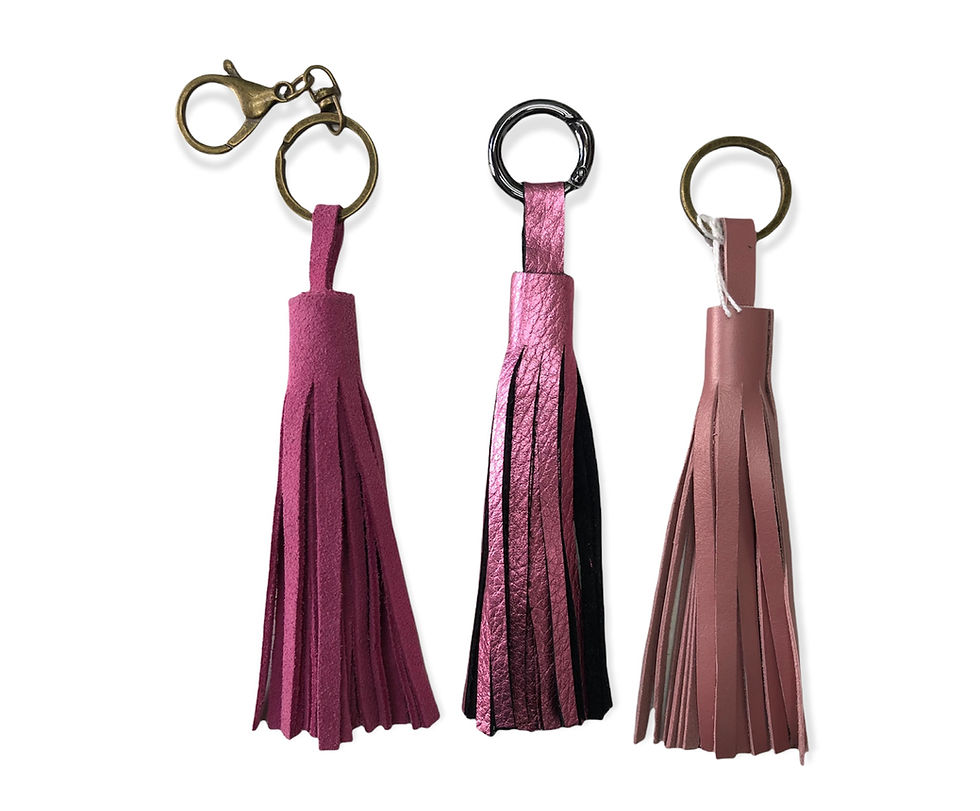 Miniature : Porte clé pompon - bijou de sac