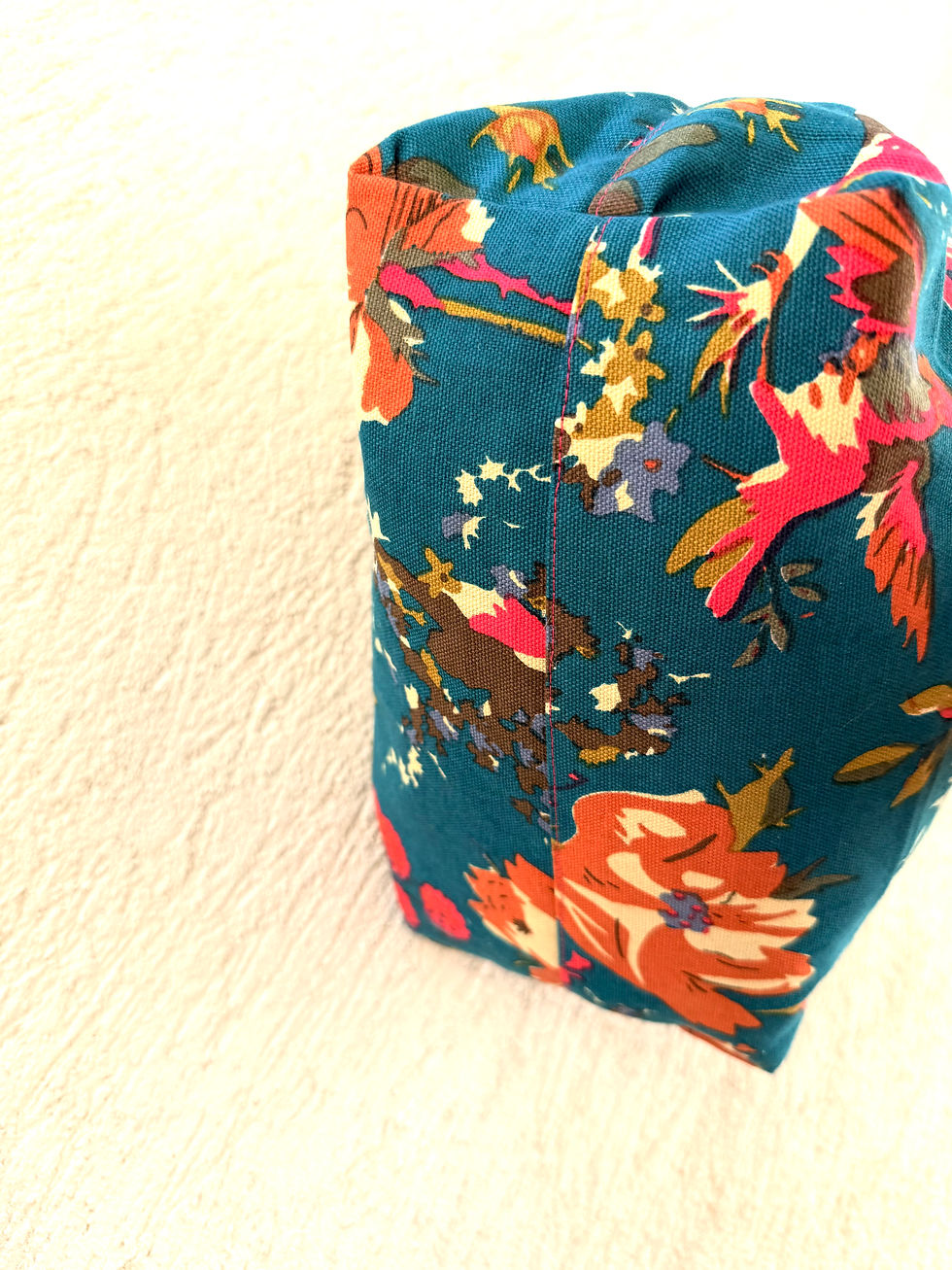 Miniature : Cabas Florence bleu canard et jungle 