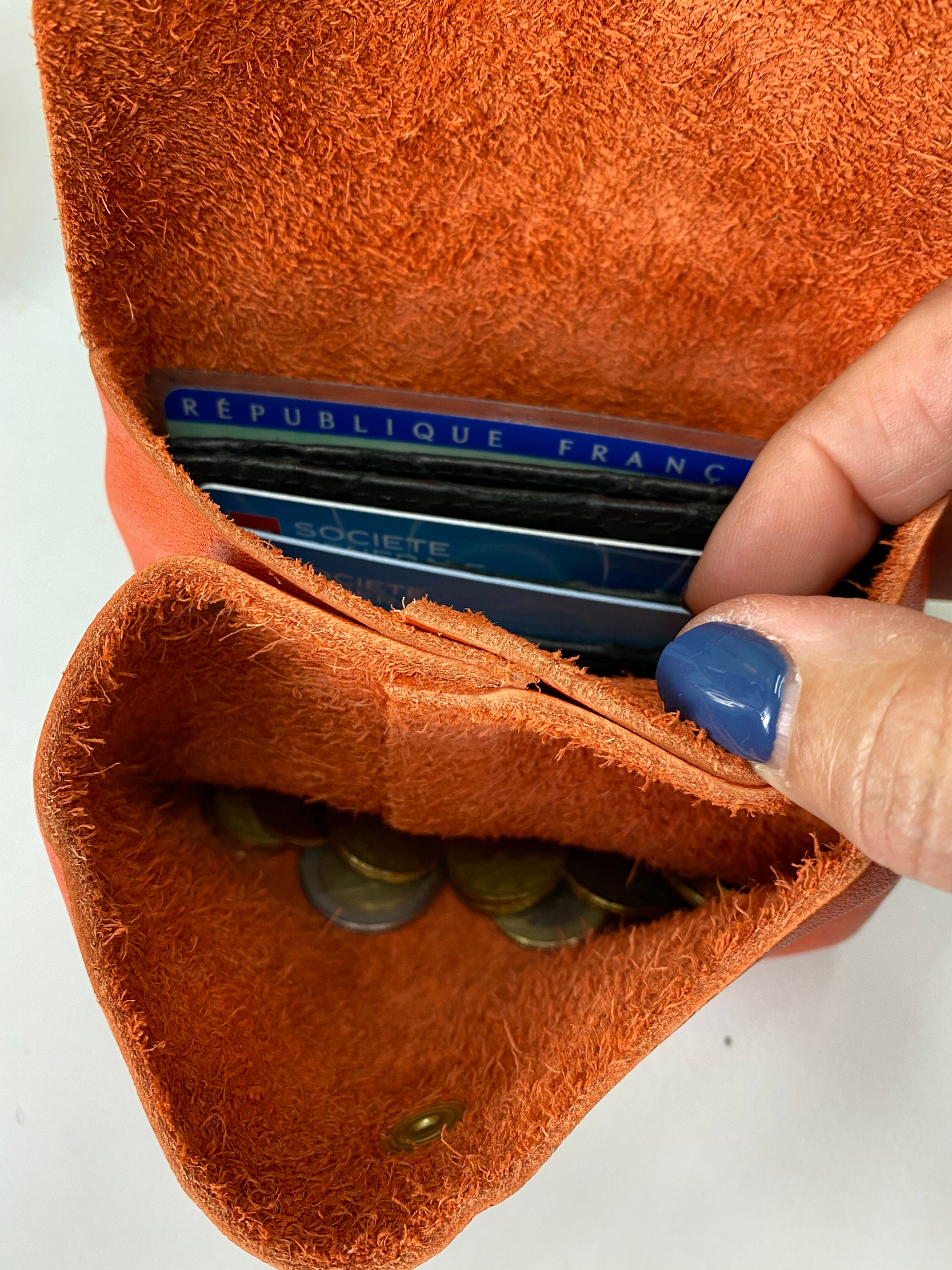 Porte monnaie double Clara