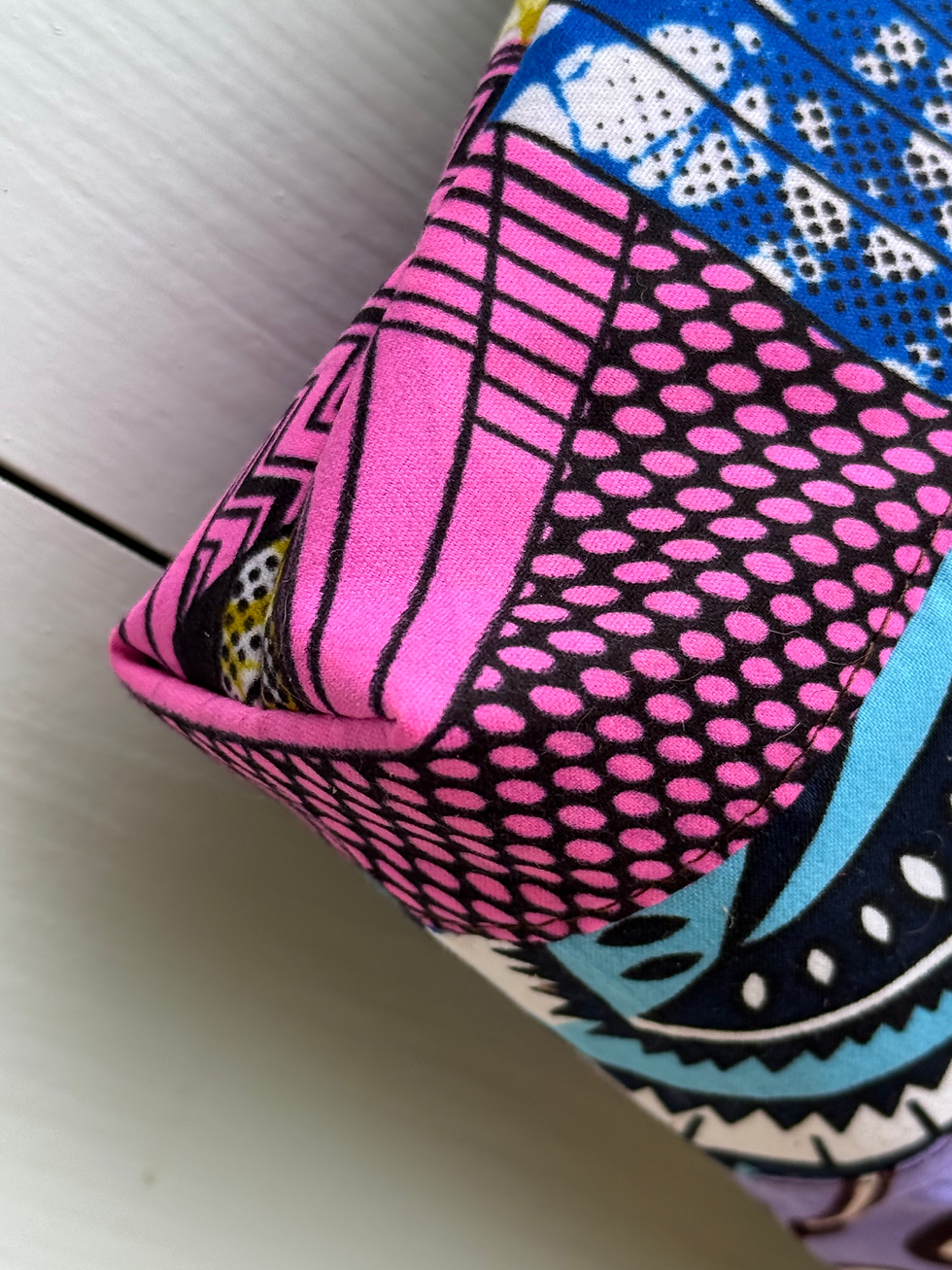 Miniature : Petit sac bandoulière patchwork Wax