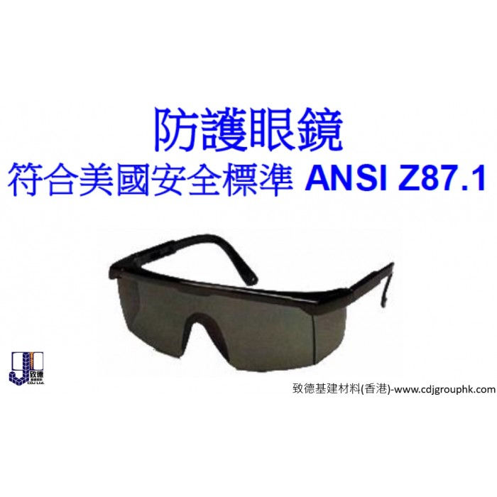 台灣-防護眼鏡(黑色)-P650