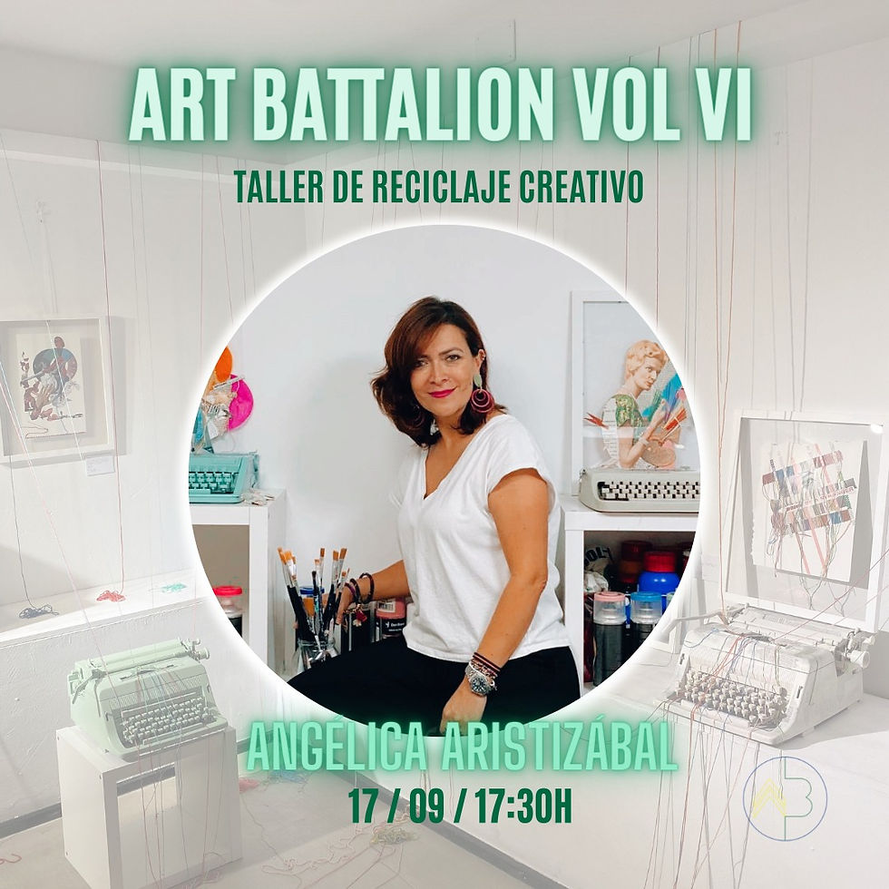 Taller  Reciclaje Creativo Angelica Aristazabal
