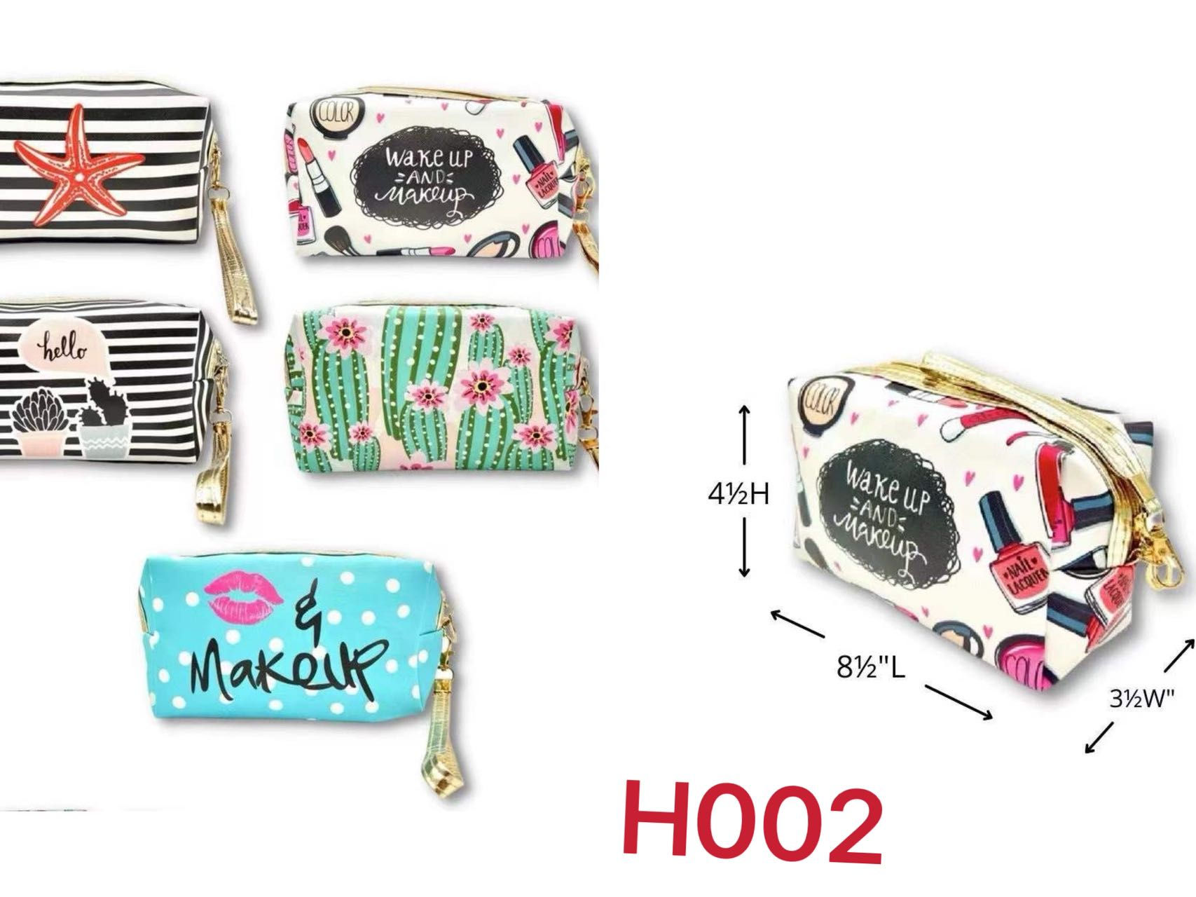H002 Girly Makeup Pouch