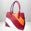 Thumbnail: 1993 Triple Colorblock Tote Only Black Red