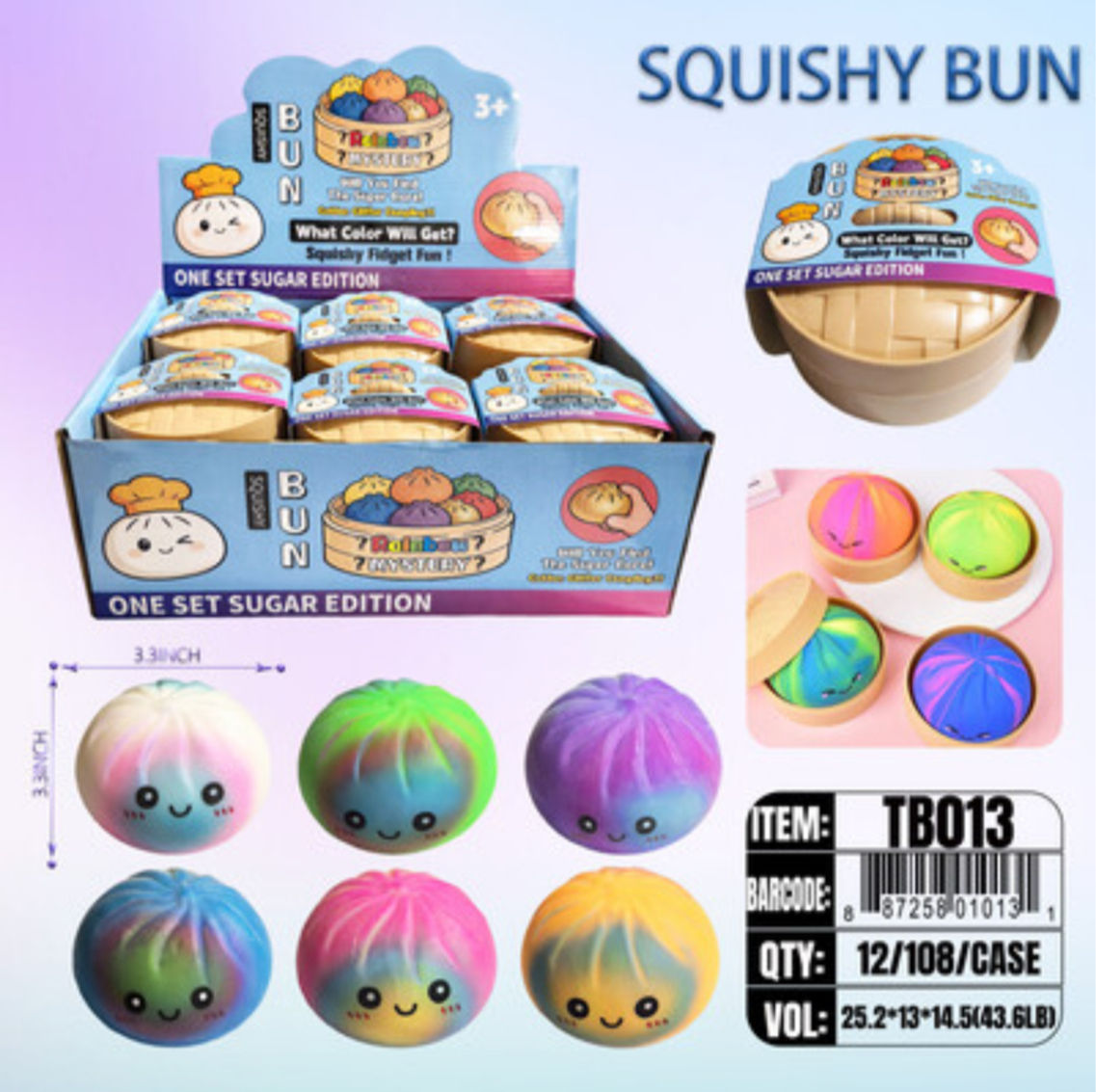 TB013 Squishy Bun