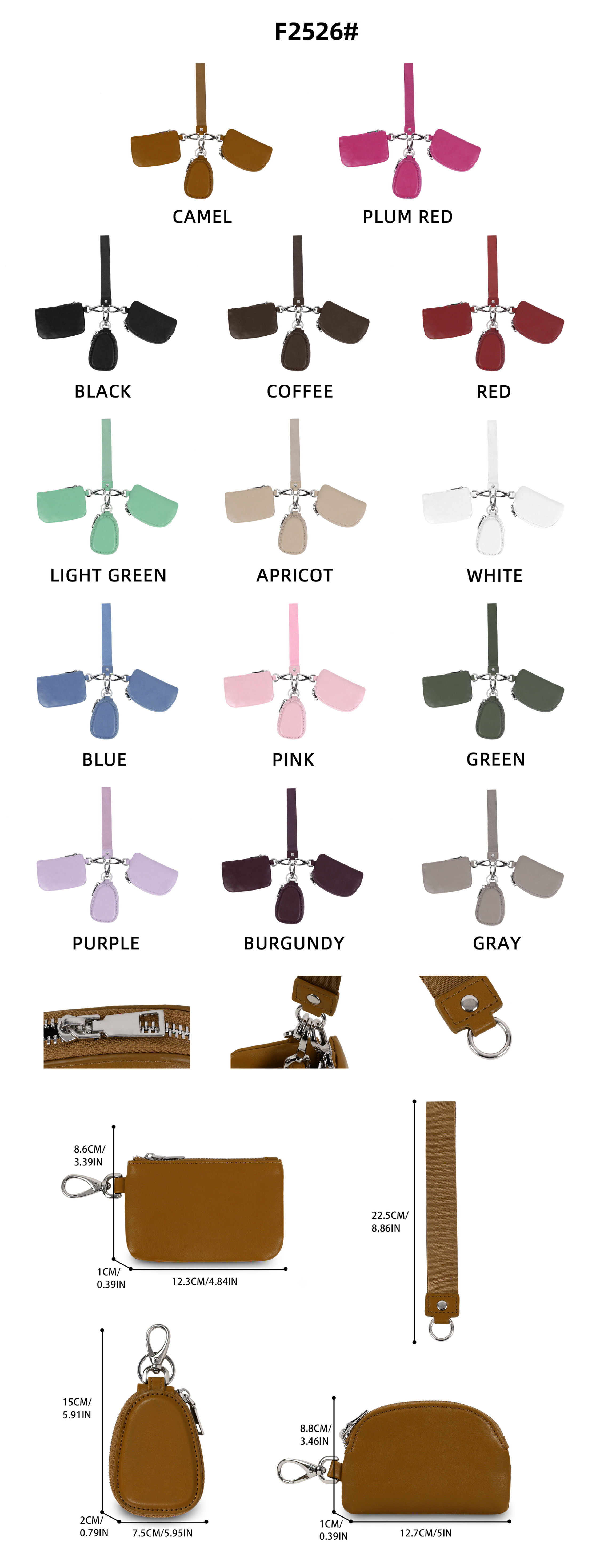 2526 Multi Comp.Wristlet