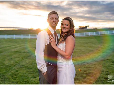 A beautiful wedding at Laurel Ridge Barn