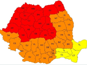 Cod portocaliu și cod roșu de caniculă în Hunedoara. ISU avertizează asupra temperaturilor extreme
