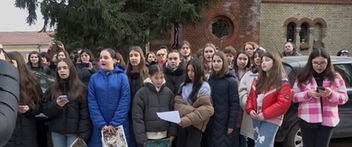 Oda bucuriei, cântată la Deva. Gest emoționant al celor de la Arte