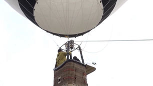 Premieră gastronomică în România: au gătit într-un balon cu aer cald