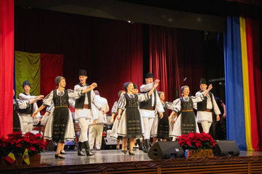 Joc și voie bună în Țara Zarandului. Bradul a sărbătorit Ziua Națională cu un spectacol folcloric plin de emoție