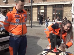 Săptămâna protecției civile - o atracție mare pentru copii, dar și pentru adulți