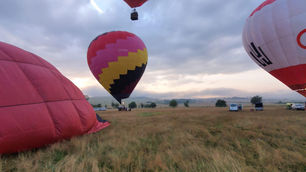 Magia zborului cu balonul  - în nacelă, deasupra Hunedoarei