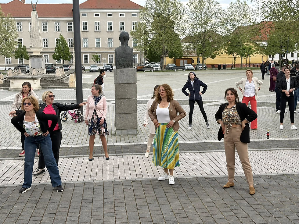 Dans și voie bună la Alba Iulia de Ziua Internațională a Dansului