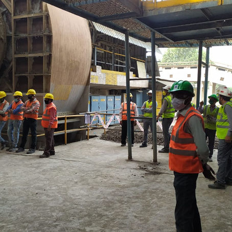 New Project Puja Ceremony @Ultratech Cement Awarpur Site