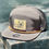 Thumbnail: Black/Orange Rope-Crooked Cut 7-Panel Performance Rope Hat