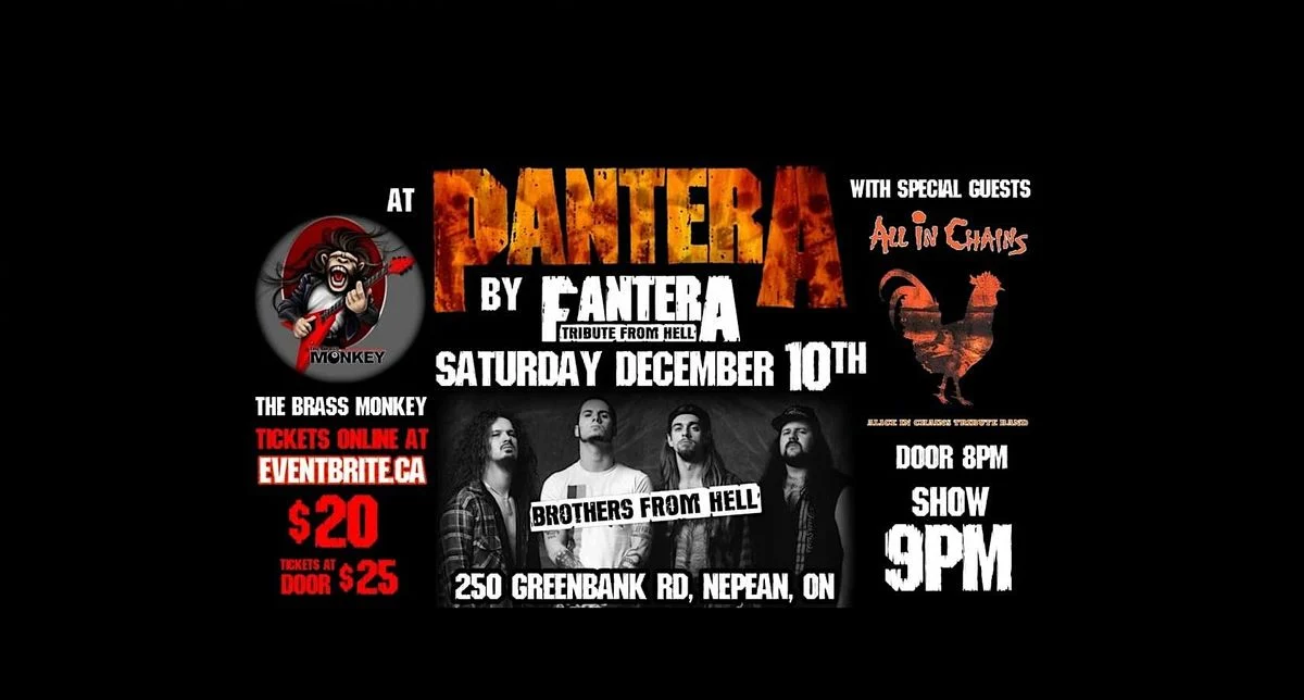 FanterA - Tribute From Hell (Pantera Tribute) w/ All In Chains (Alice In Chains Tribute)