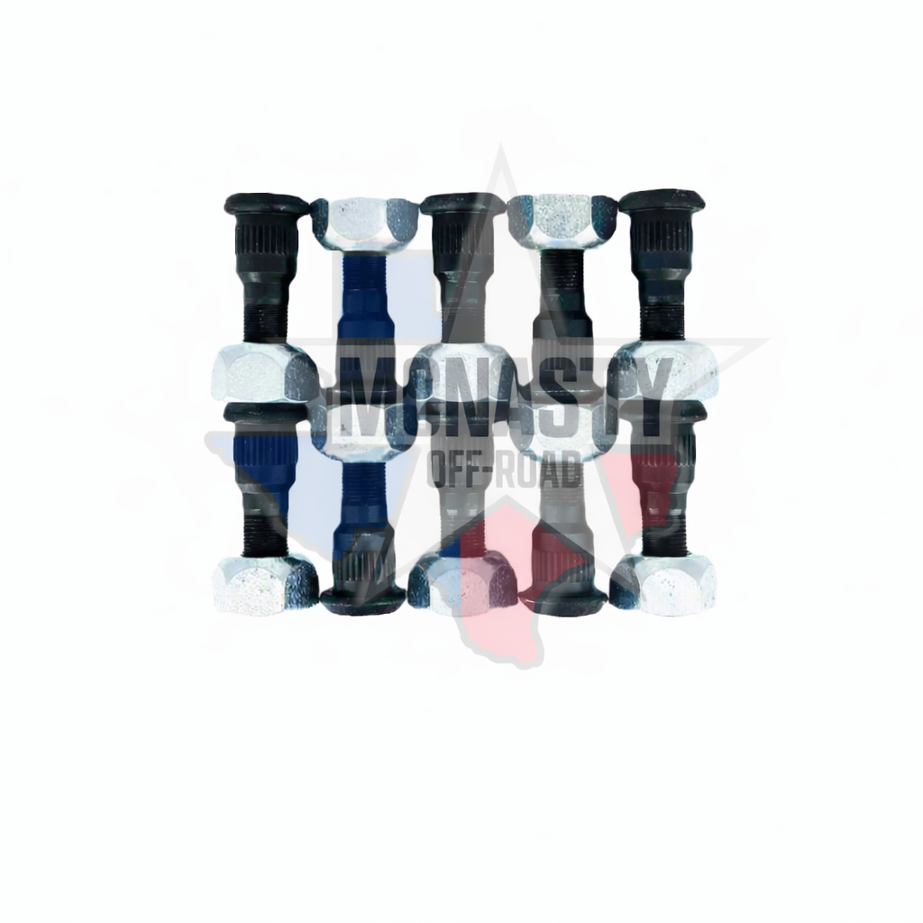 (10-Piece) RH Lug Nut and Stud Kit for 5-Ton Axle