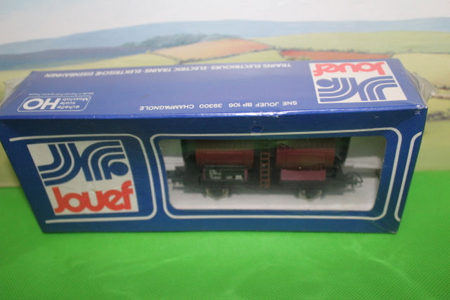 JOUEF 6430 DOUBLE WINE WAGON BOXED SEALED HO GAUGE VINTAGE