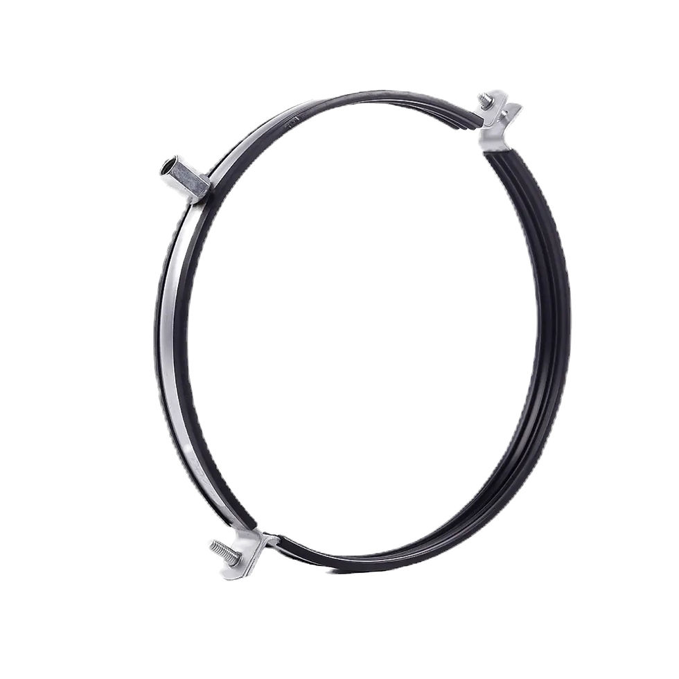 Duct Clamp - rubber lined