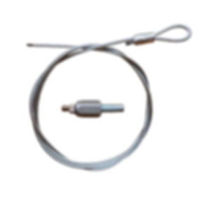 Delta suspension hanger, 2mm with loop end