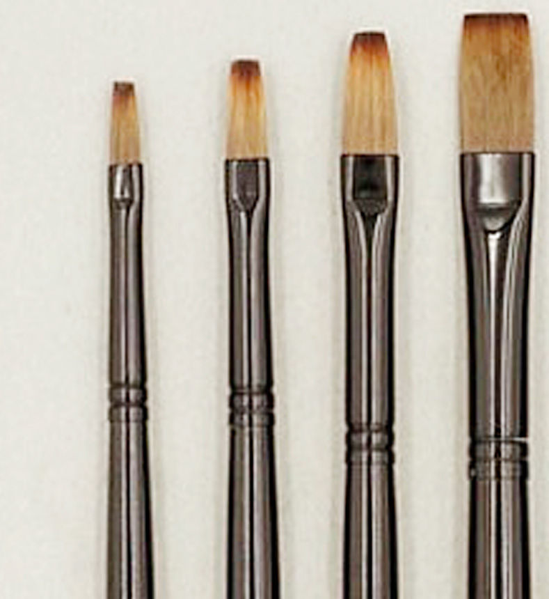 pinceau plat kintsugi